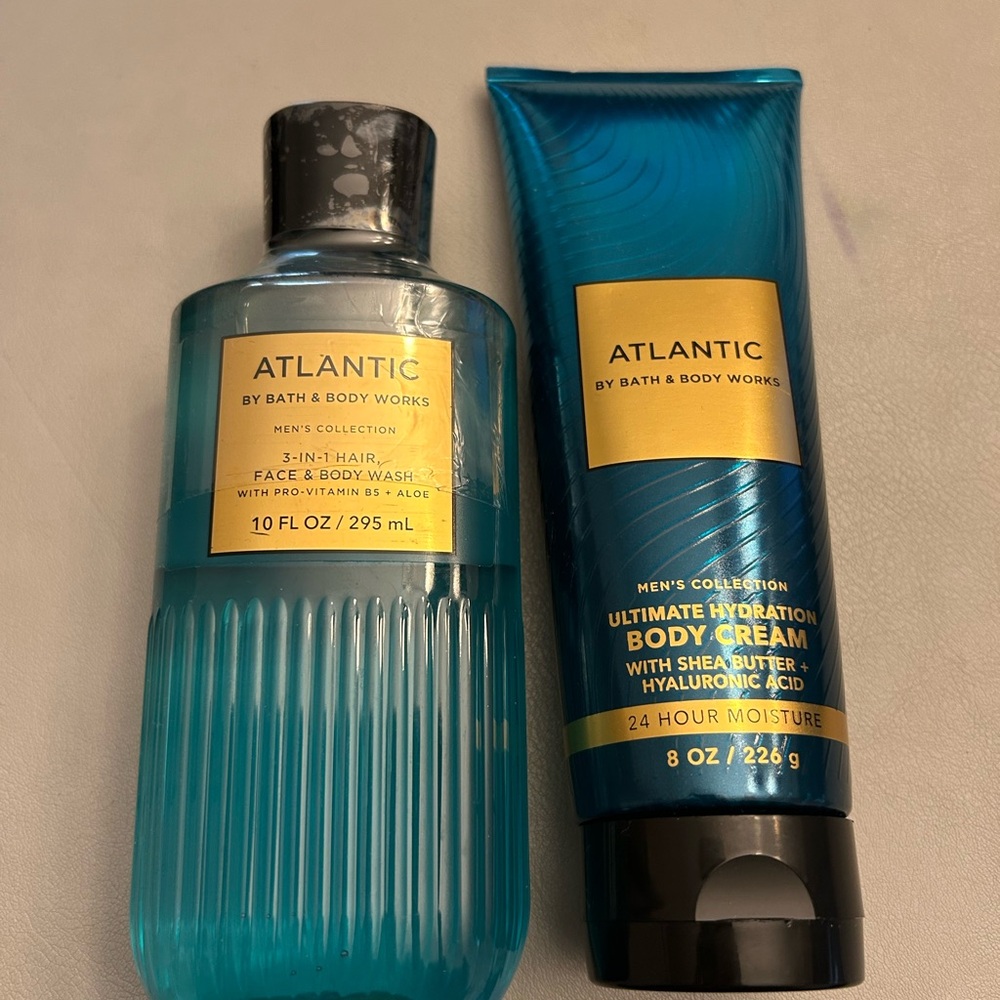 Bath & Body Works Atlantic Blue Men's Duo